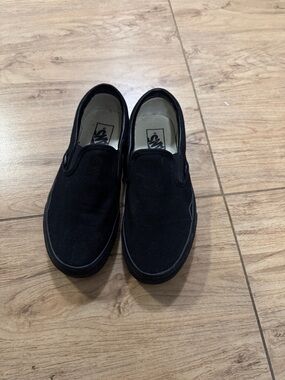 Vans Men's Slip-On Loafers - Black